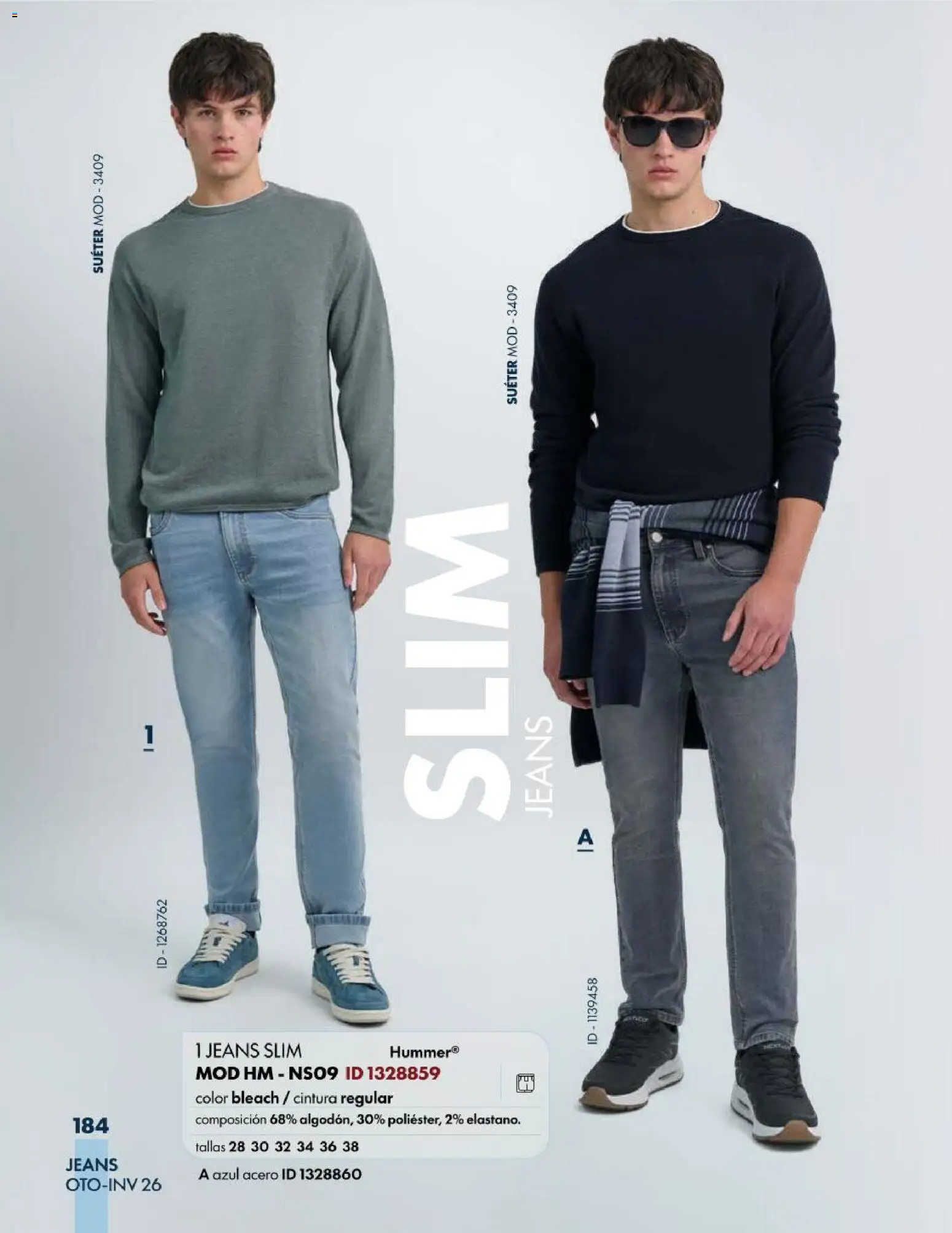 Nuevas ofertas de Price Shoes válidas en toda la República Mexicana desde el 03/08/2026. ¡Encuentra las mejores ofertas en Price Shoes catálogo Jeans! | Página: 184 | Productos: Suéter