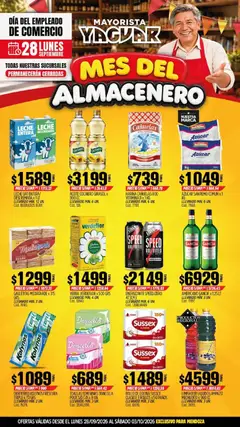 Vista previa Yaguar - Oferta Semanal Mendoza válido desde el 28/09/2026