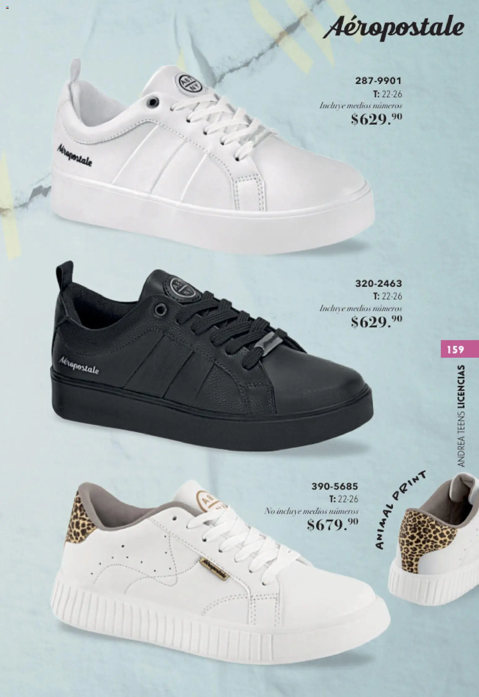 Nuevas ofertas de Andrea válidas en toda la República Mexicana desde el 23/05/2026. ¡Encuentra las mejores ofertas en Andrea catálogo Colegial! | Página: 159