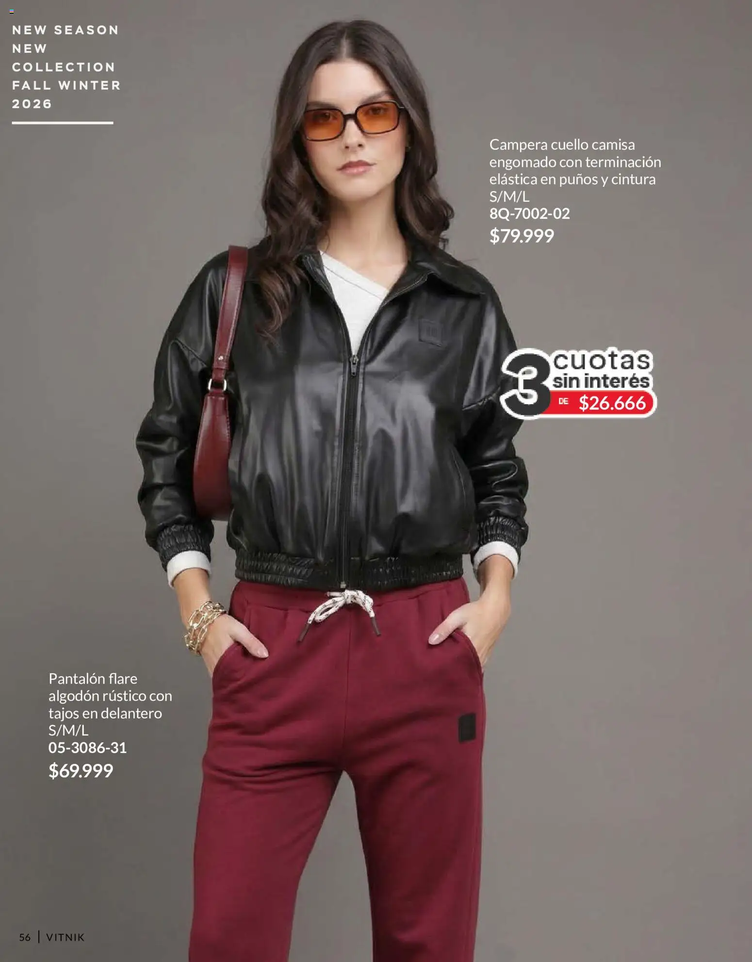 Vitnik catálogo │ válido desde el 01/07/2026 | Página: 56 | Productos: Algodón, Campera, Camisa