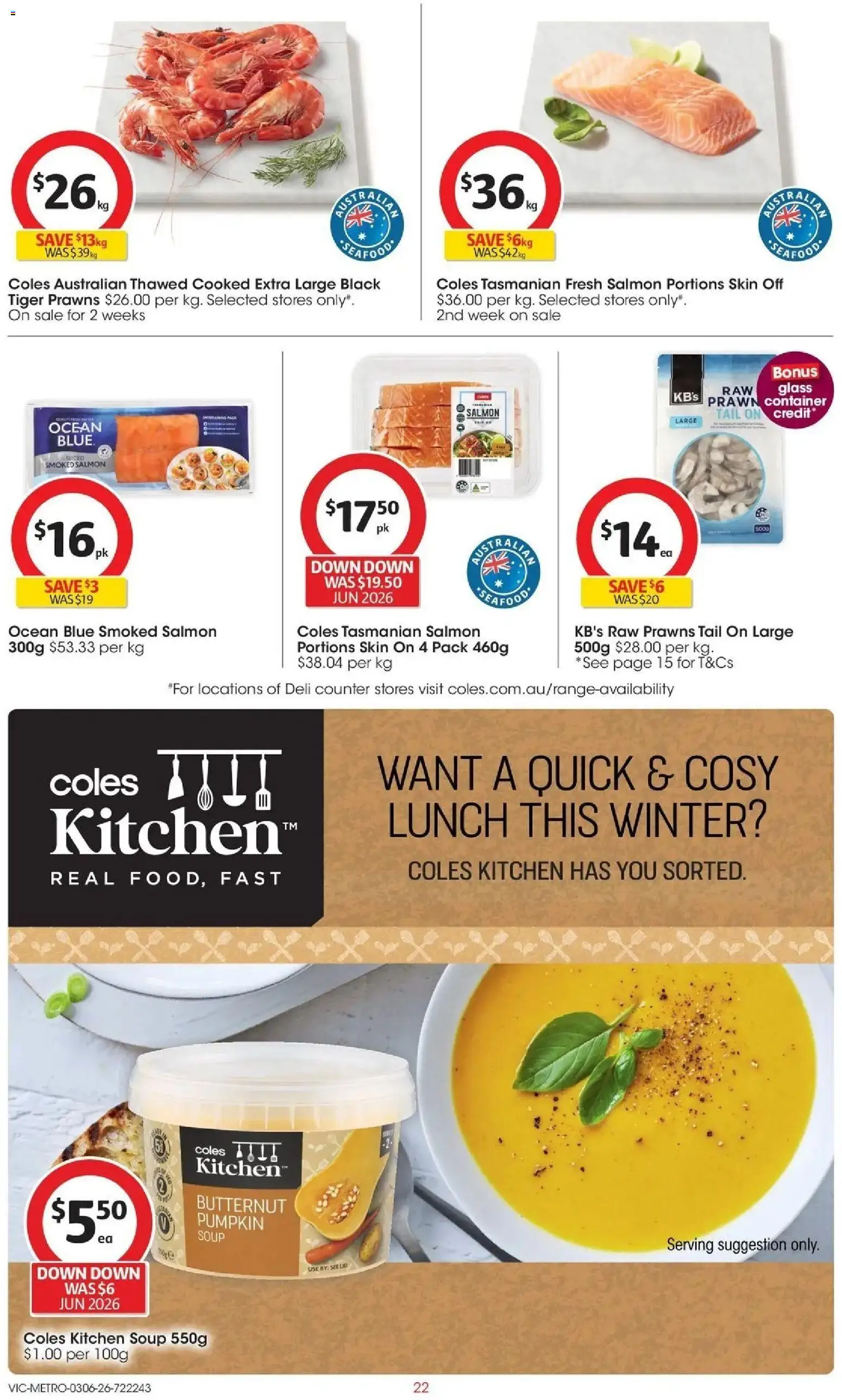 Coles catalogue - valid from 03.06.2026 | Page: 22