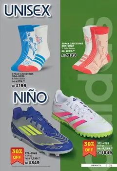 Vista previa de Andrea - SPORT DAYS, nuevo folleto de la tienda, válido en México a partir del 30/08/2026 | Página: 75 | Productos: Calcetines