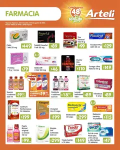 Vista previa de Arteli folleto Quincenal, nuevo folleto de la tienda, válido en México a partir del 16/07/2026 | Página: 10 | Productos: Sal, Antiácido, Vitaminas