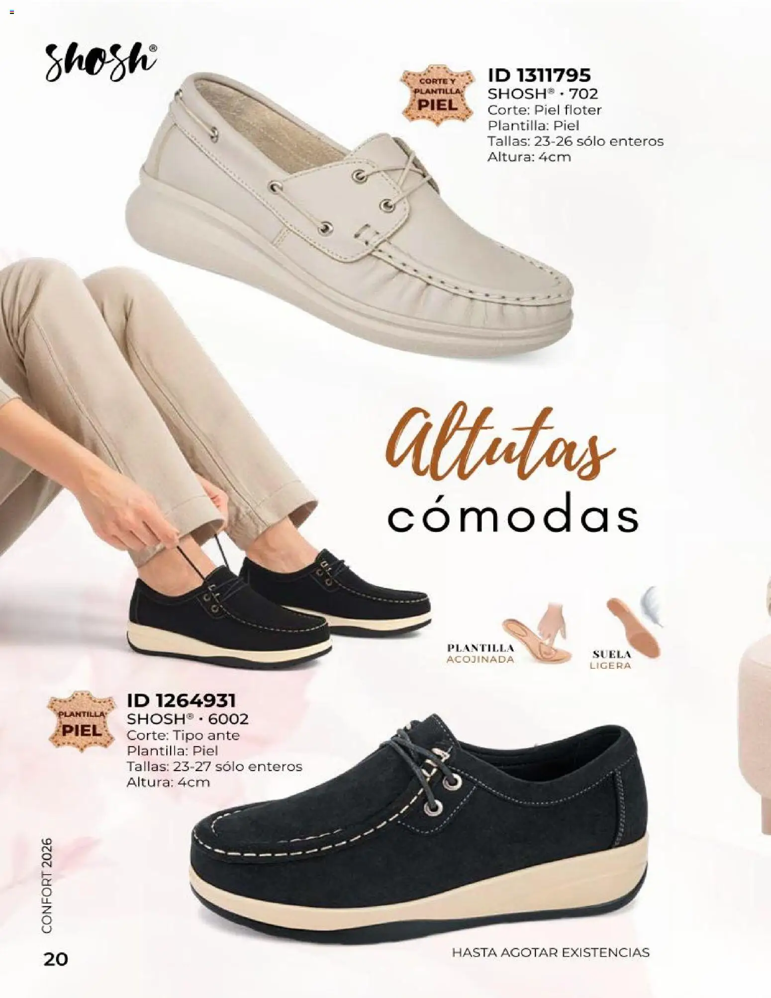 Nuevas ofertas de Price Shoes válidas en toda la República Mexicana desde el 23.04.2026. ¡Encuentra las mejores ofertas en Price Shoes catálogo Especial Confort! | Página: 20