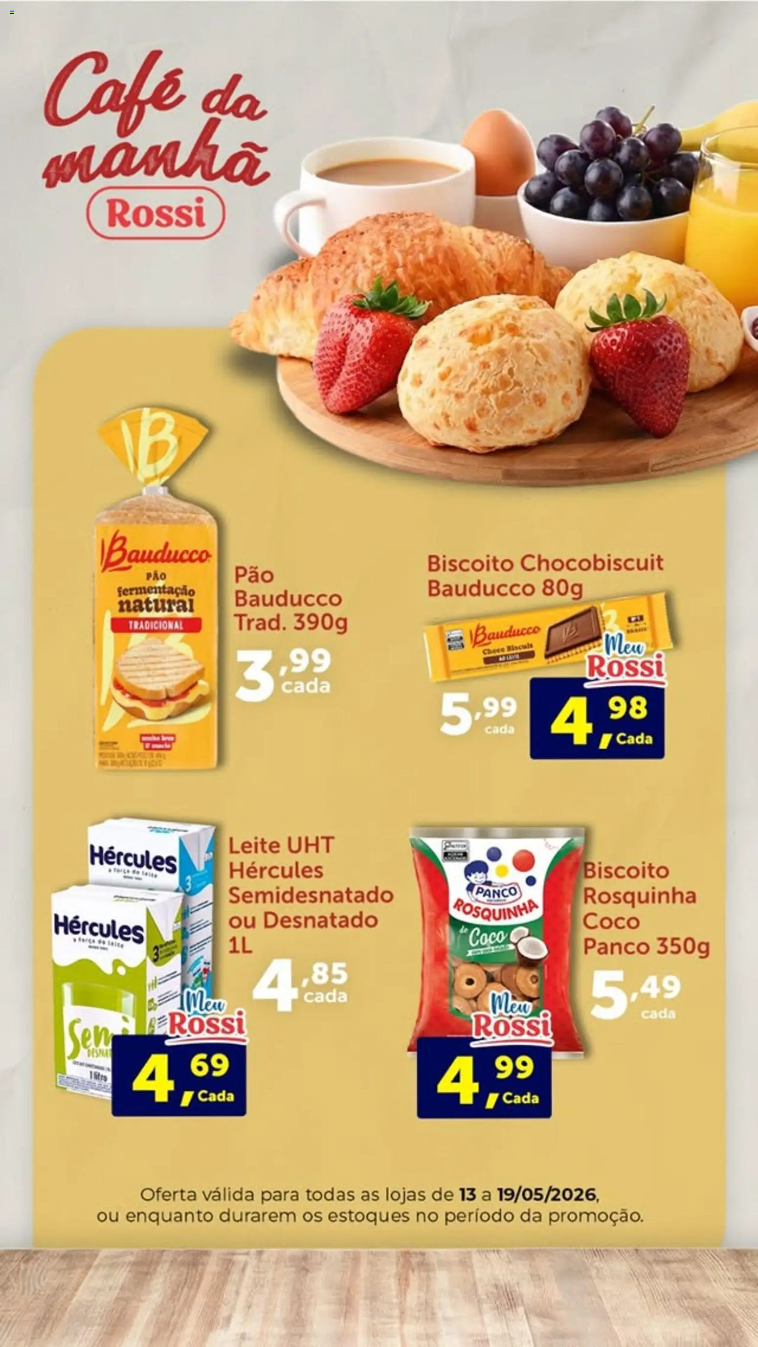Rossi Supermercados - Ofertas da semana de 13/05/2026 ? Não perca as melhores promoções! | Brasil