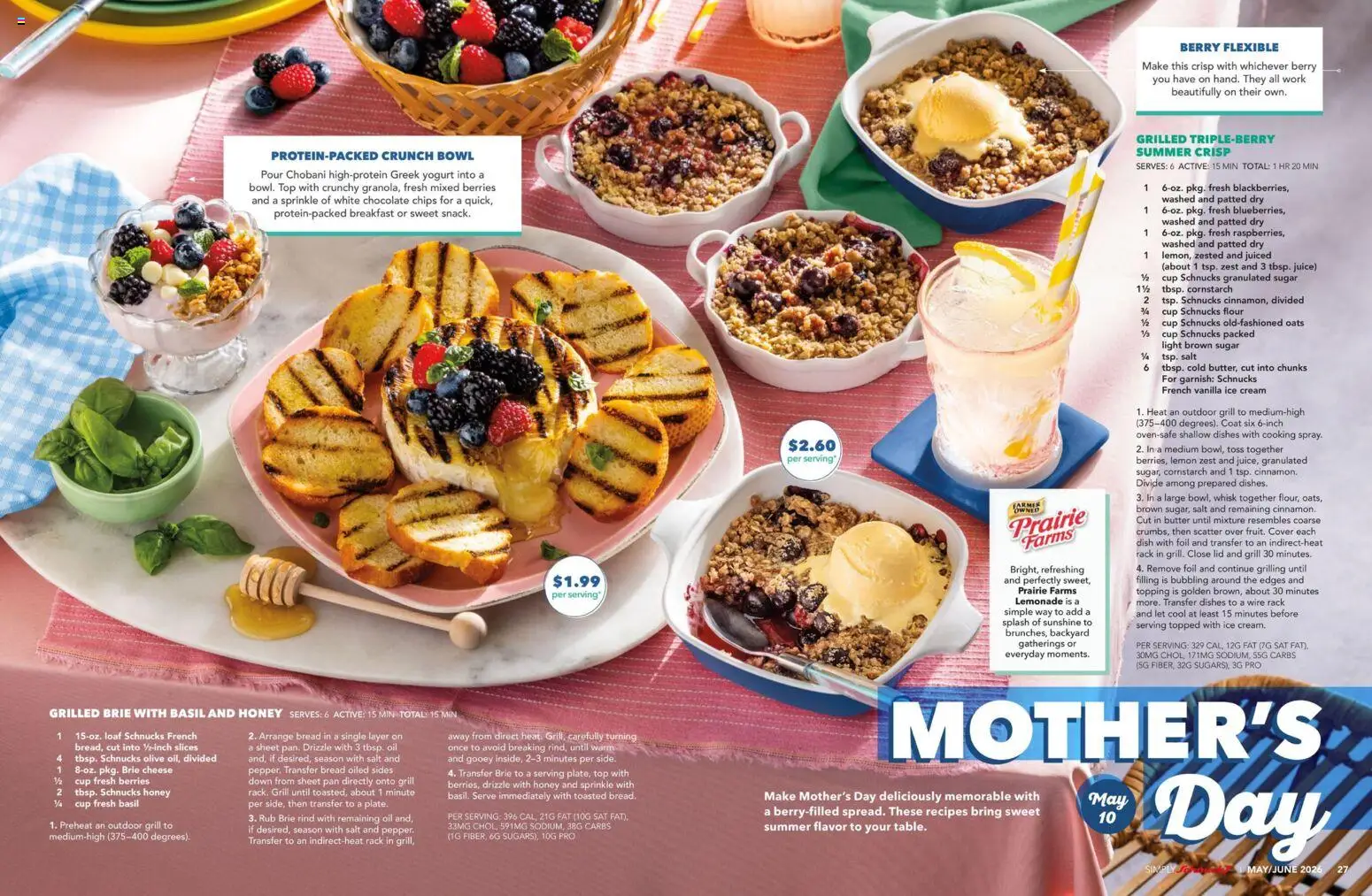 Schnucks Monthly Ad - valid from 01.05.2026 | Page: 15 | Products: Pan, Butter, Oil, Lemon
