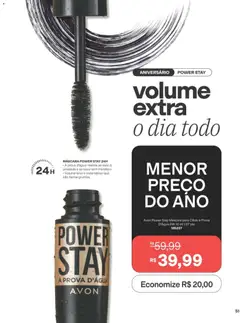 Avon folheto - Campanha 10 - Pré-Visualização do folheto da loja Avon, válido de 22/06/2026 | Página: 51 | Produtos: Máscara para cílios