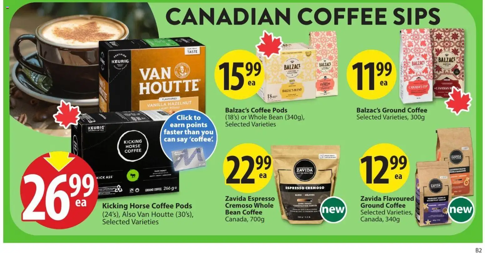 Save on foods flyer valid from Jul 9, 2026 | Page: 19 | Products: Coffee