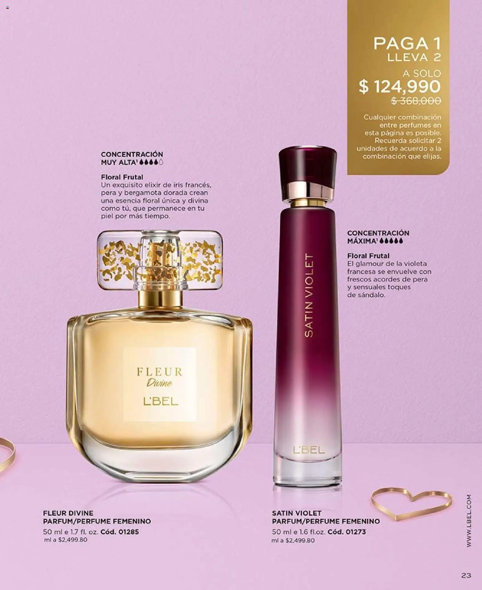 L'Bel revista - valida desde el 17/08/2026 | Página: 23 | Productos: Perfumes, Combinación, Pera