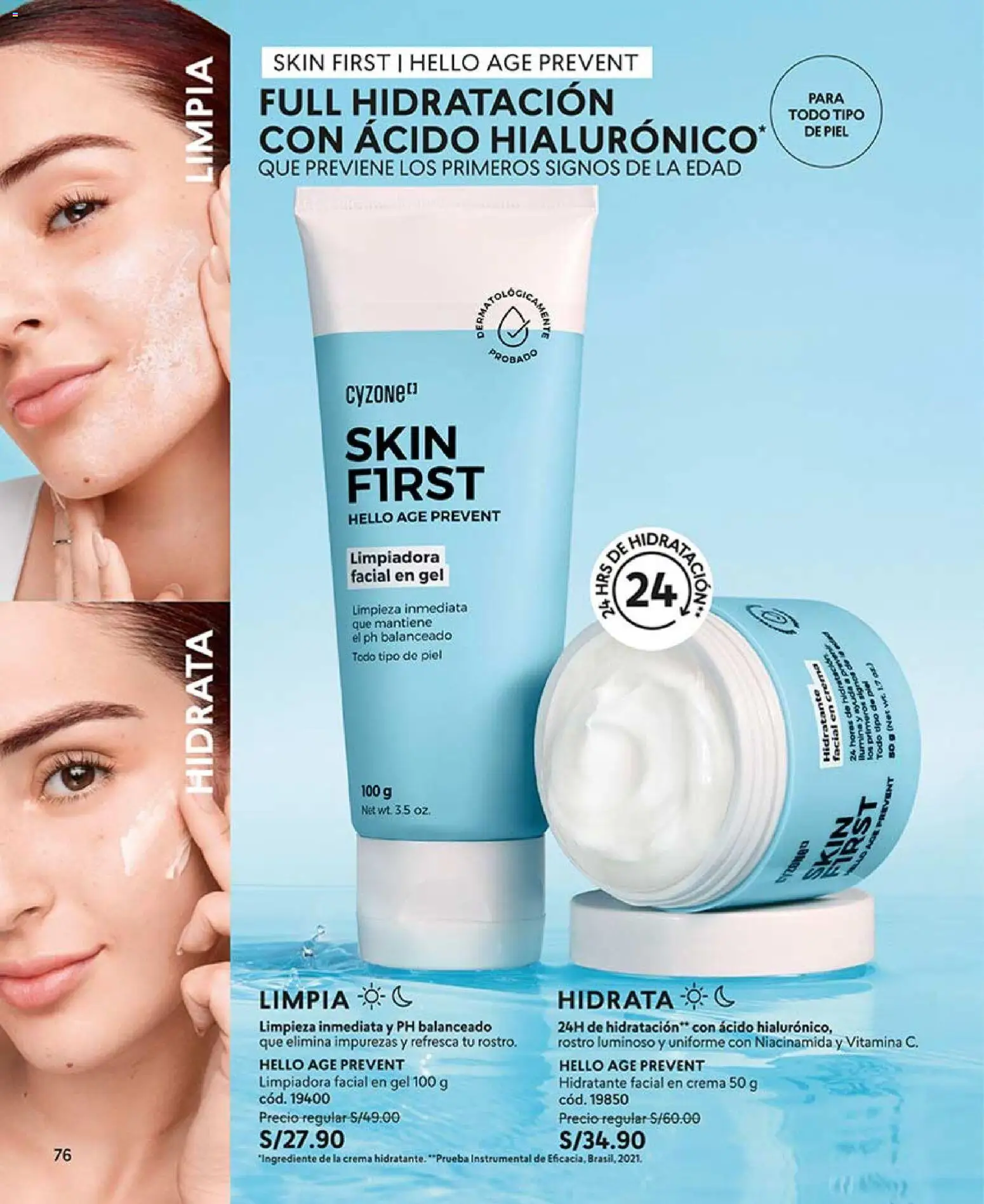 Catálogo CyZone válido desde 14/03/2026 | Página: 76 | Productos: Crema