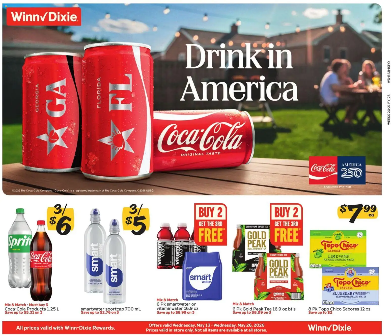 Winn Dixie In-Store Flyer - valid from 13.05.2026 | Page: 1