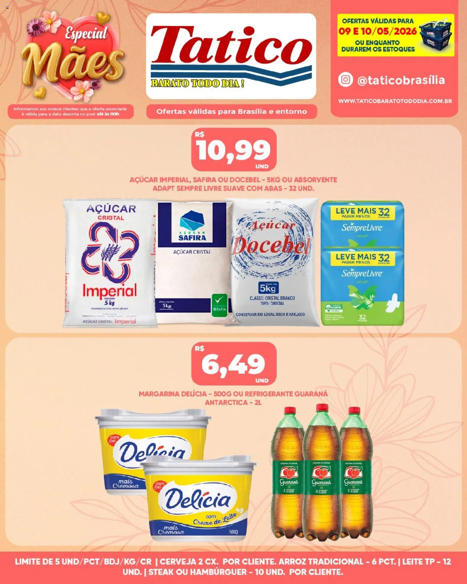 Tatico Folheto - válido de 11.05.2026 | Página: 23 | Produtos: Guaraná, Açúcar, Refrigerante, Sempre Livre