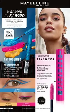 Vista previa de folleto Azzorti catálogo - Campaña 7 de la Azzorti válido desde 14.04.2026 | Página: 148 | Productos: Máscara, Delineador de ojos, Delineador