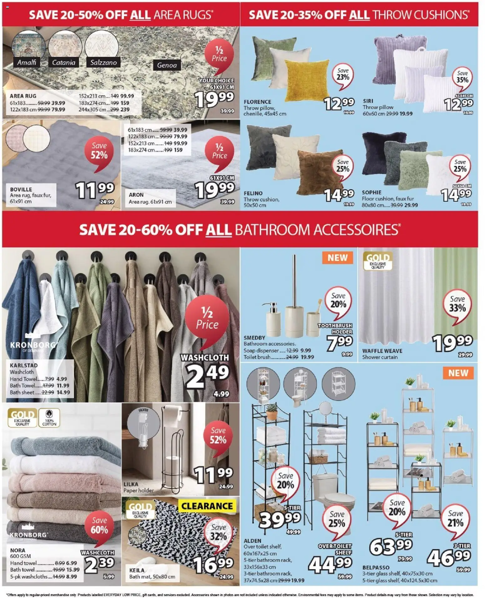 JYSK flyer valid from Aug 27, 2026 | Page: 19 | Products: Rug, Toothbrush, Soap, Bath