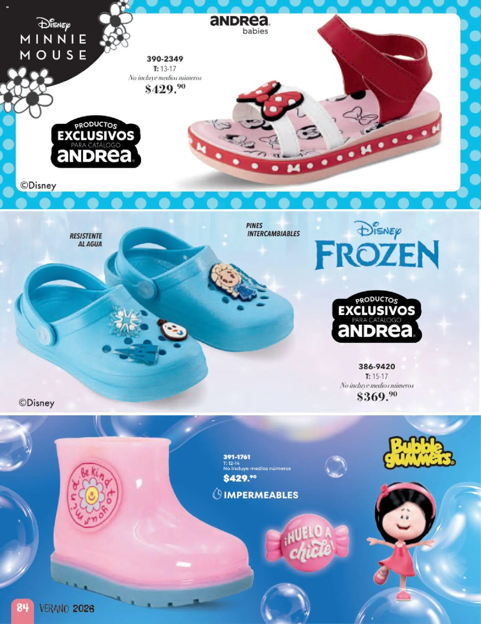 Nuevas ofertas de Andrea válidas en toda la República Mexicana desde el 24.05.2026. ¡Encuentra las mejores ofertas en Andrea catálogo Infantil Baby! | Página: 8 | Productos: Agua, Chicle, Mouse