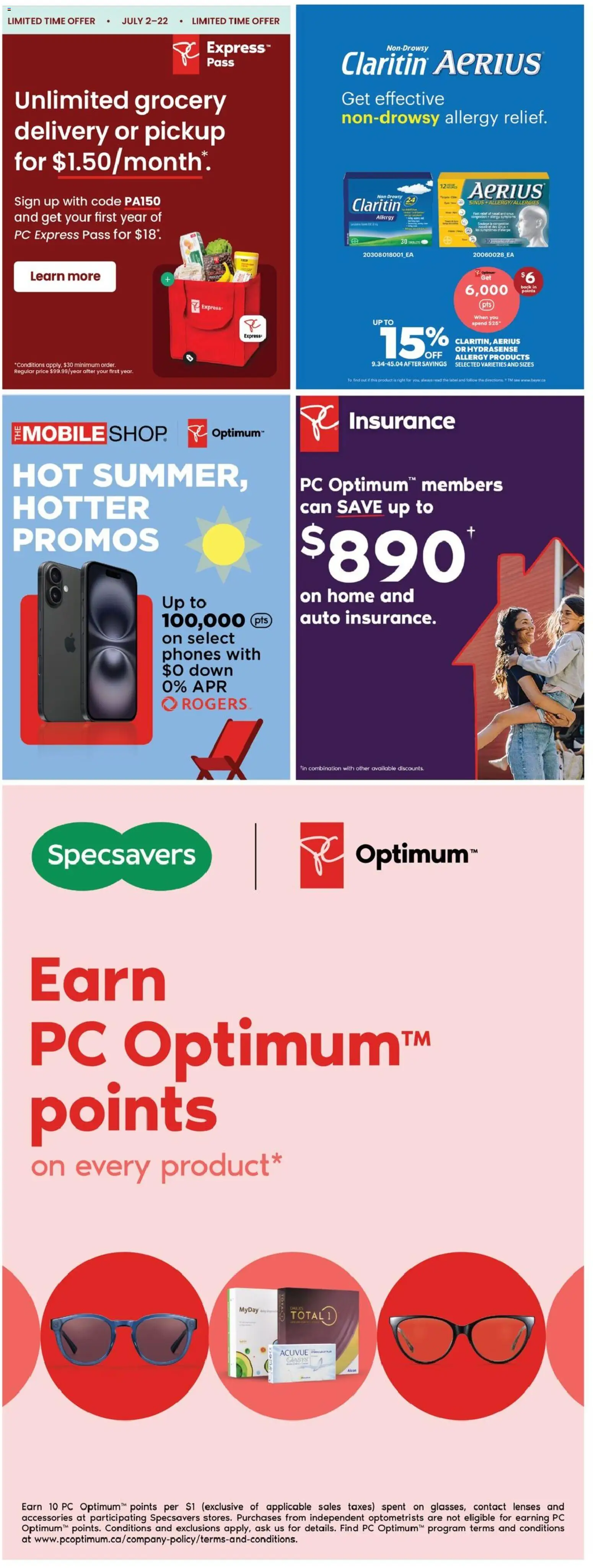 Real Canadian Superstore flyer valid from Jul 9, 2026 | Page: 39 | Products: PC