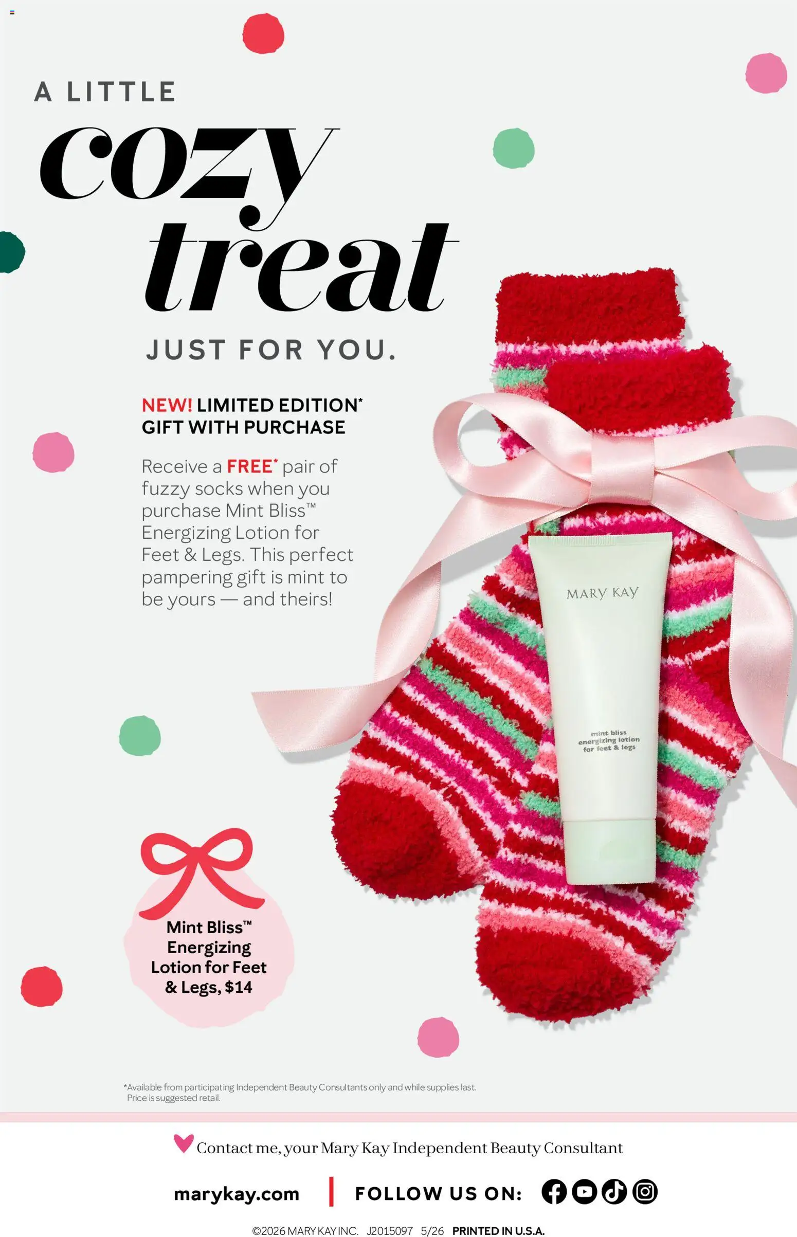 Mary Kay The Look Fall/Holiday 2026 - valid from 09/16/2026 | Page: 36 | Products: Socks
