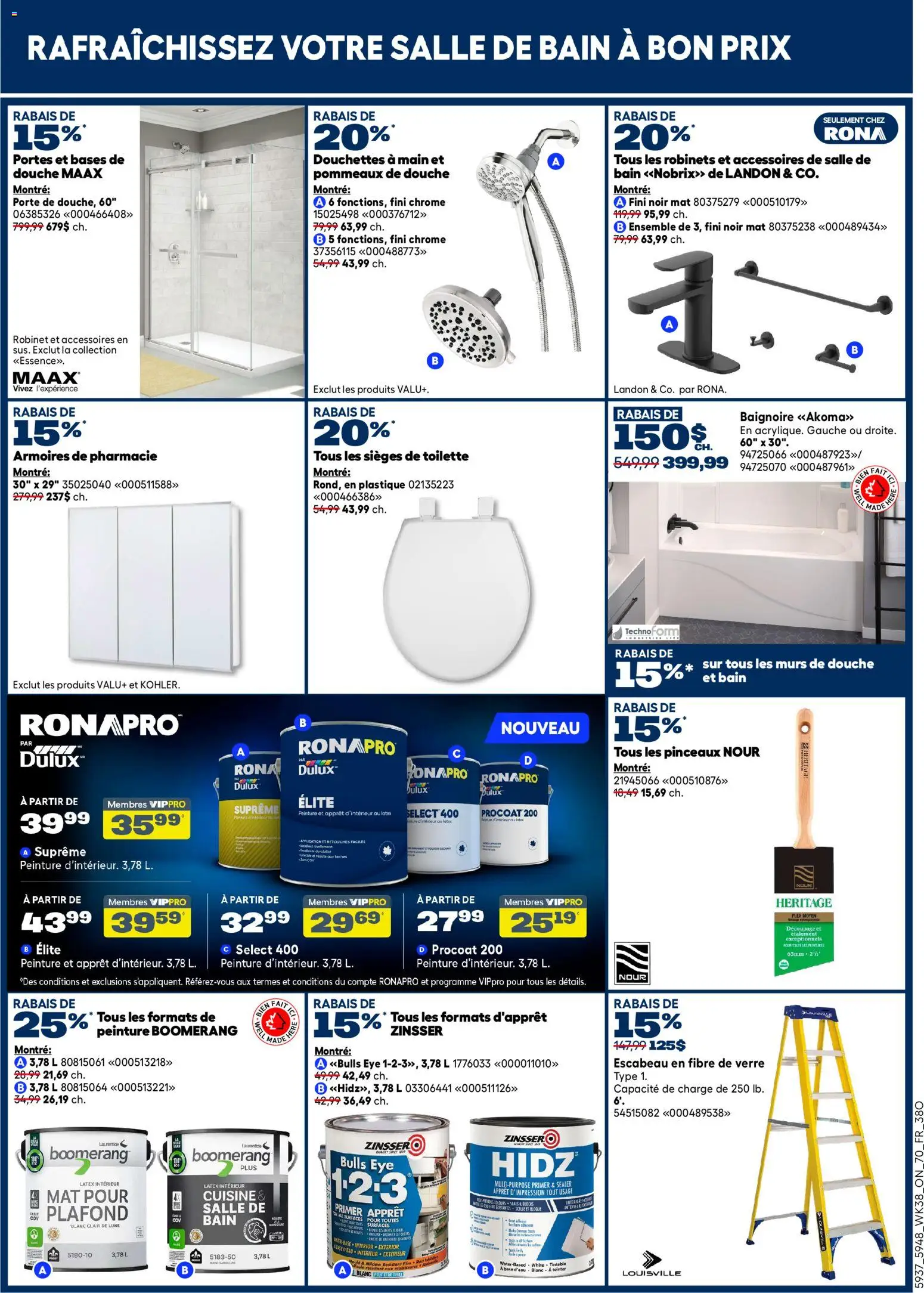 Rona flyer valid from Oct 15, 2026 | Page: 9