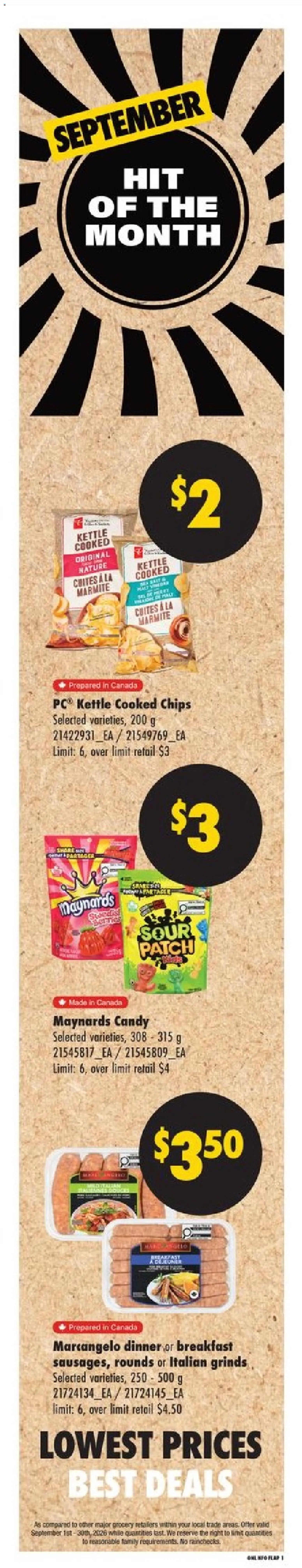 No Frills flyer valid from Sep 17, 2026 | Page: 6