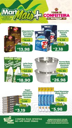 Mart Minas ofertas Confeiteira - Pré-Visualização do folheto da loja Mart Minas, válido de 05.05.2026