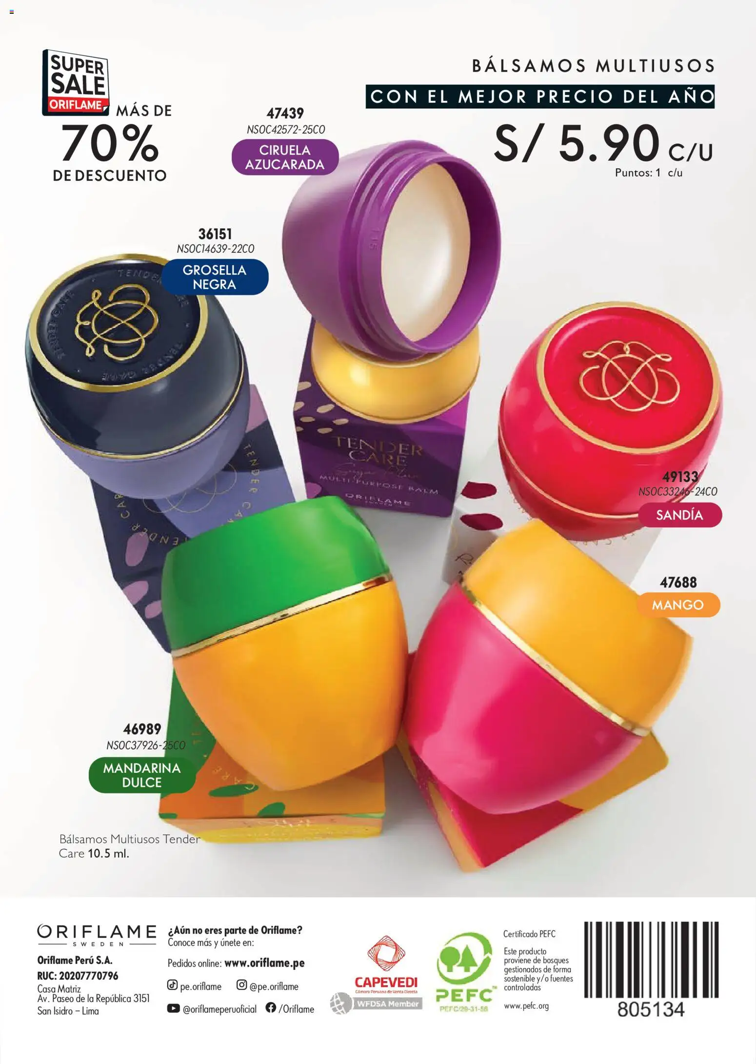 Catálogo Oriflame válido desde 24/10/2026 | Página: 132