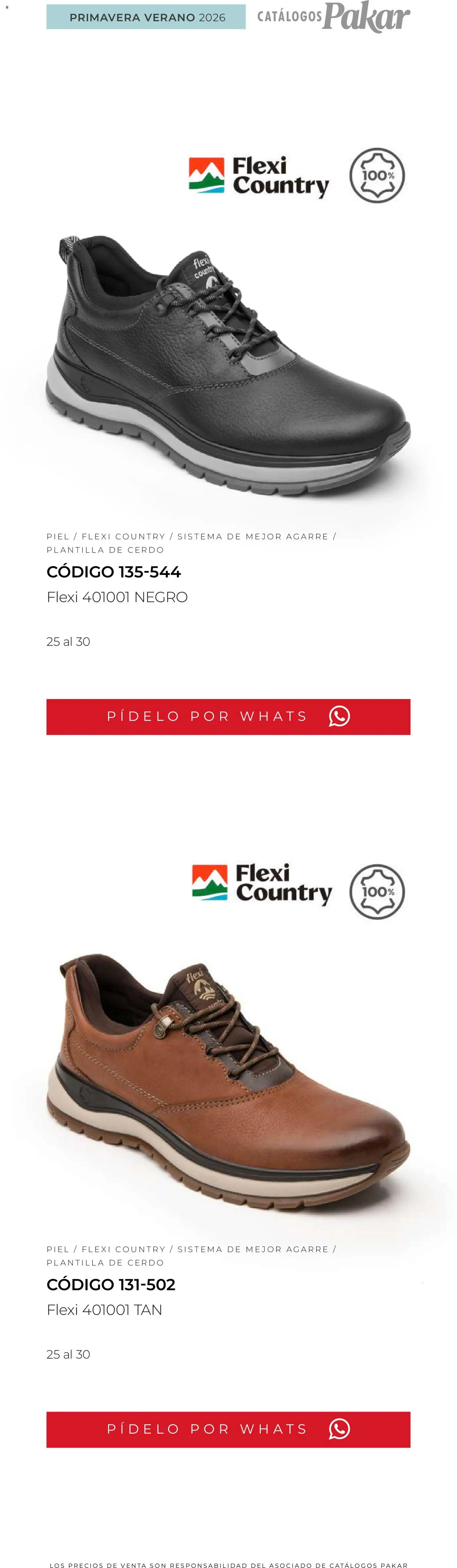 Nuevas ofertas de SC Pakar válidas en toda la República Mexicana desde el 04/03/2026. ¡Encuentra las mejores ofertas en SC Pakar catálogo Flexi PV26! | Página: 183 | Productos: Cerdo