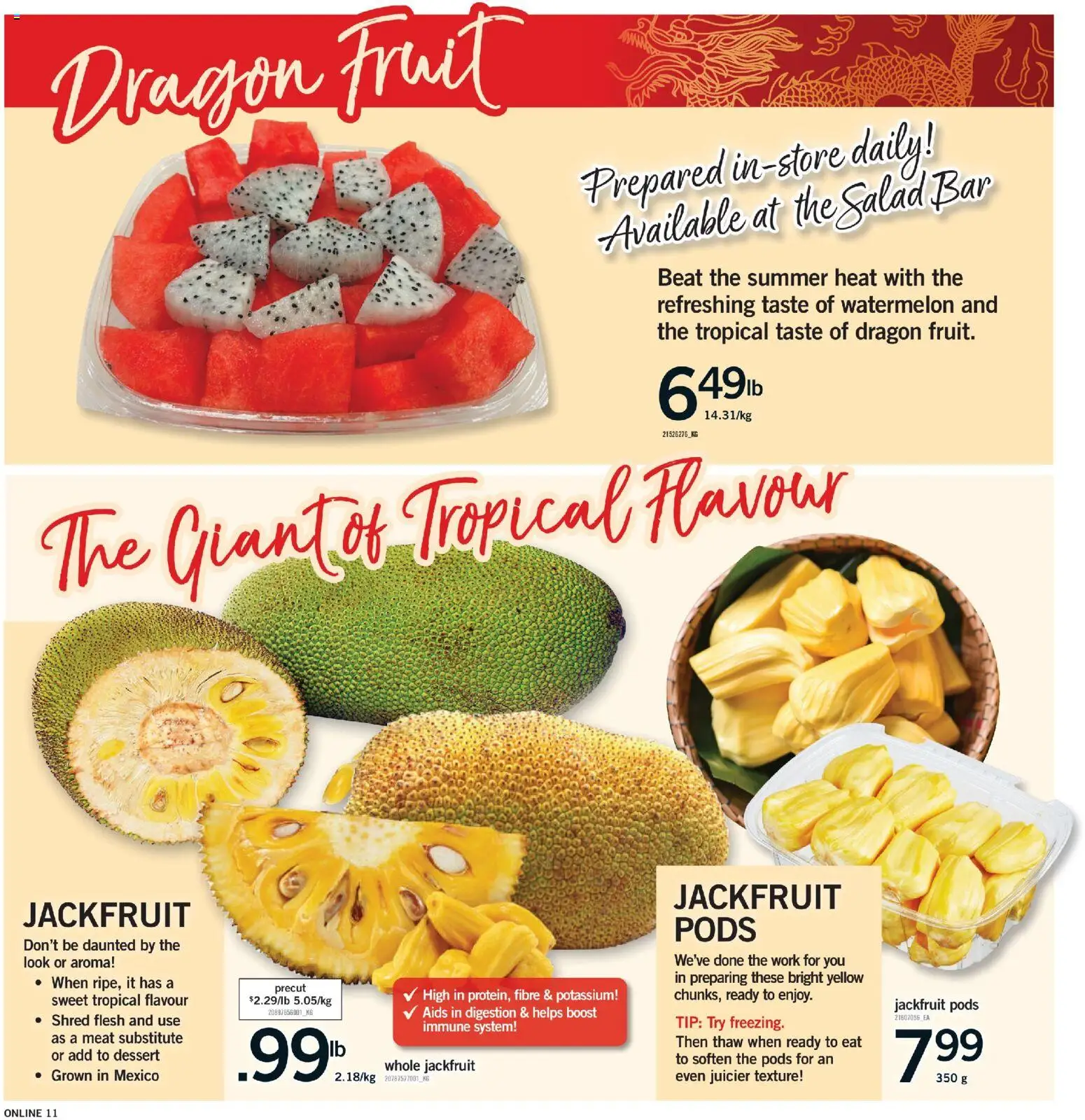 Fortinos flyer valid from 07.05.2026 | Page: 11 | Products: Salad