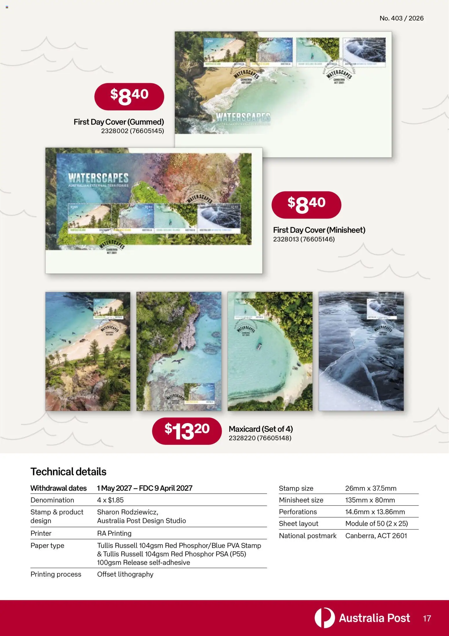 Australia Post catalogue - valid from 01/09/2026 | Page: 17 | Products: Printer