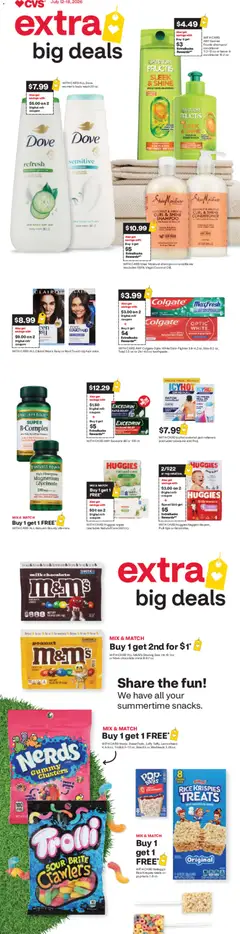 Preview of CVS Pharmacy weekly ads valid from 07/12/2026