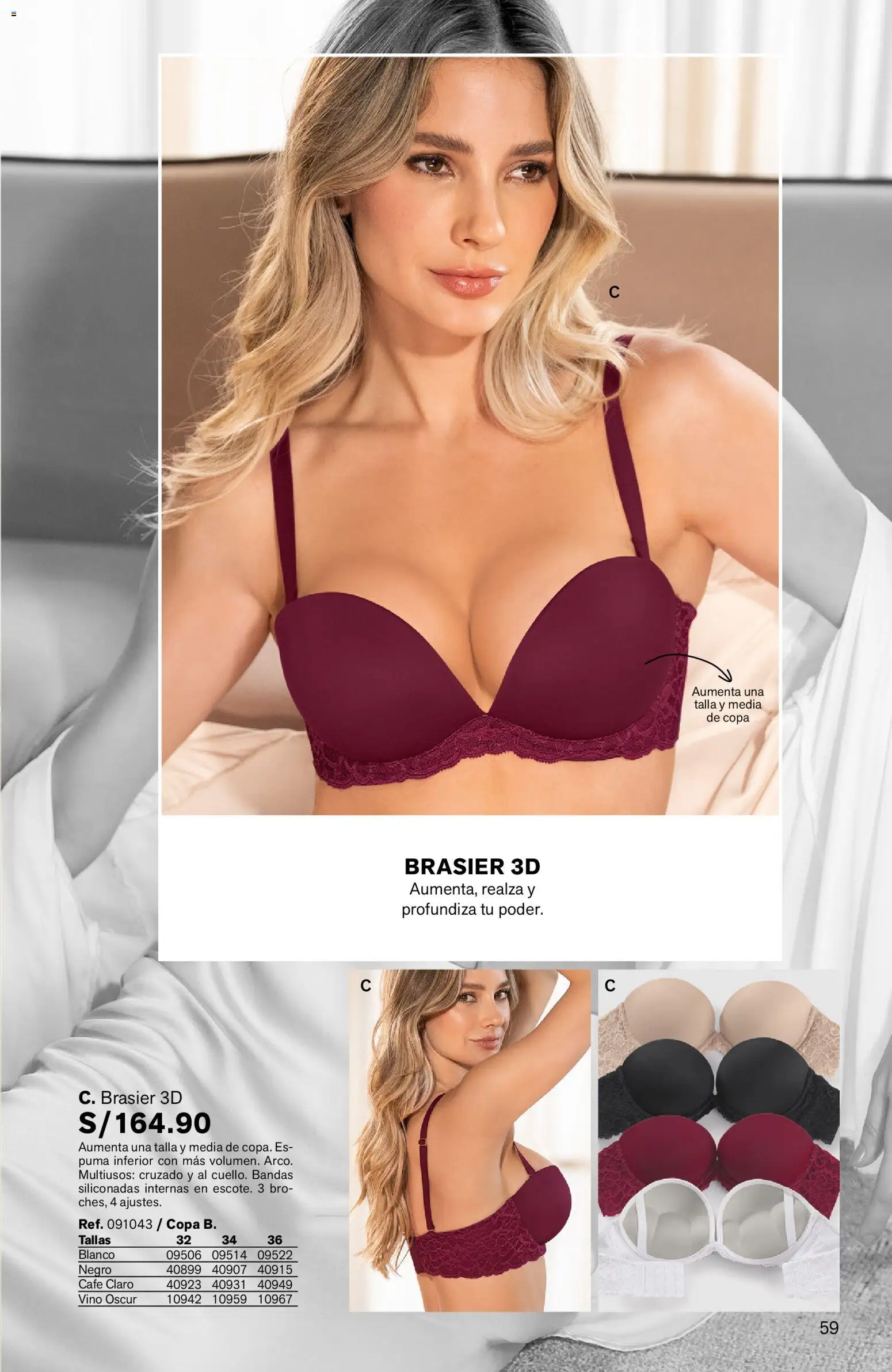 Catálogo Leonisa válido desde 25/06/2026 | Página: 59 | Productos: Café, Vino