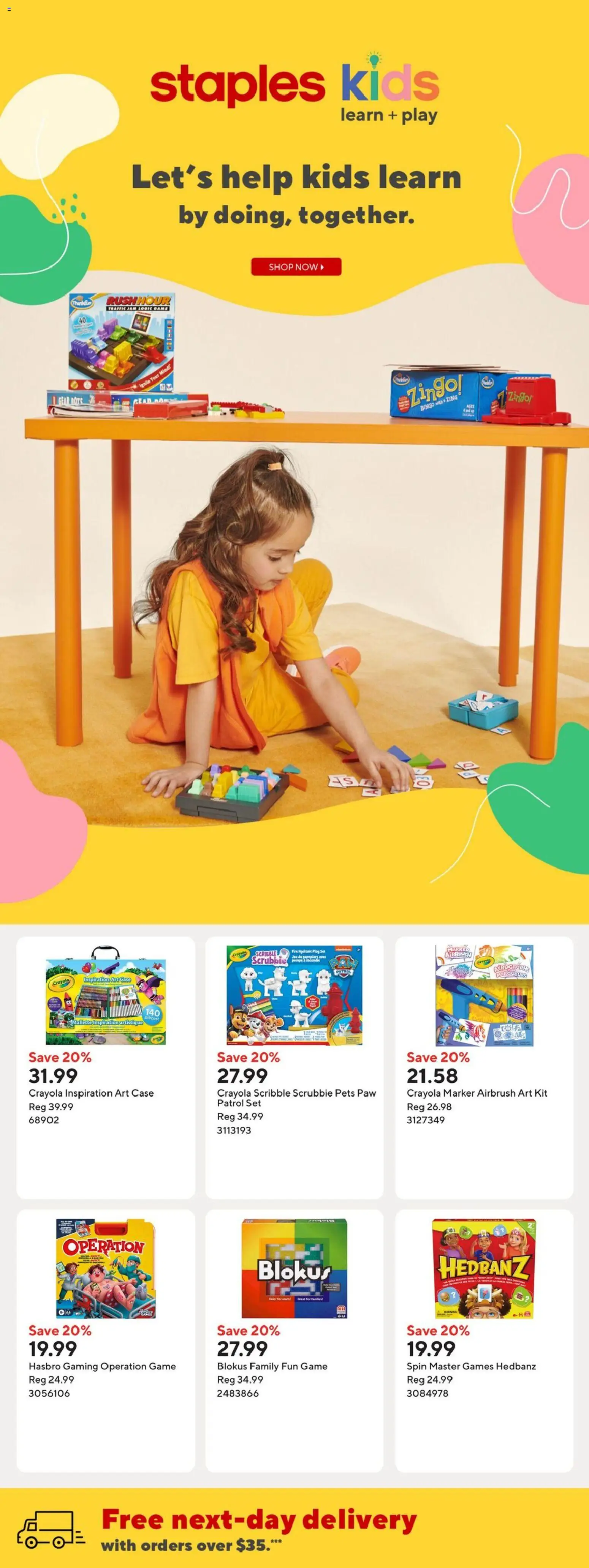 Staples flyer valid from 08.05.2026 | Page: 6 | Products: Game, Case