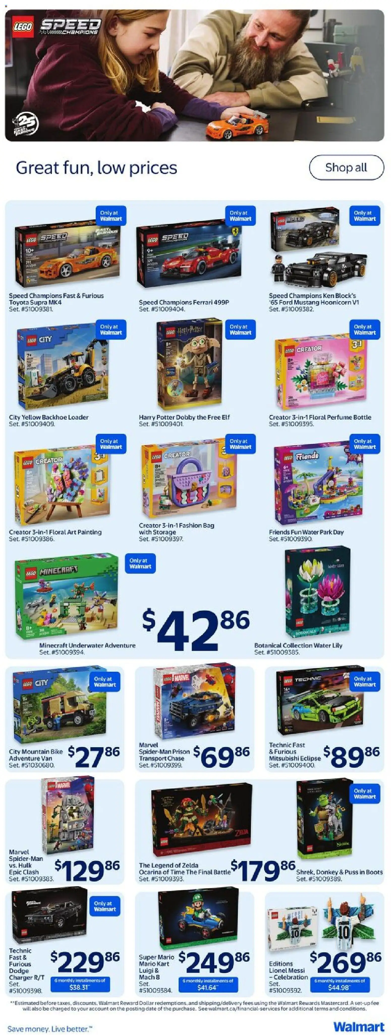 Walmart flyer valid from 11.06.2026 | Page: 16 | Products: Boots, Bag, Perfume
