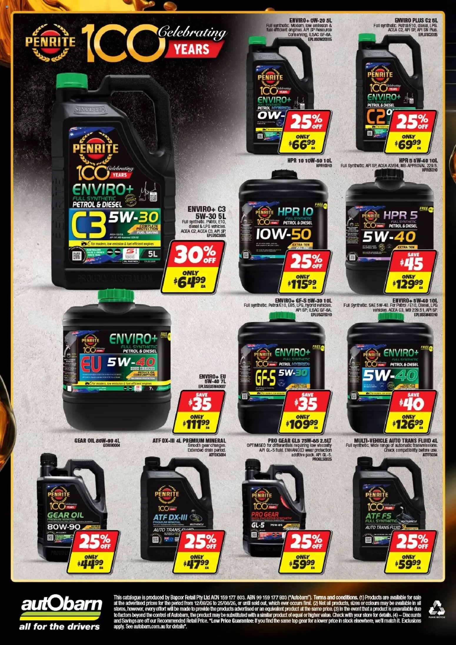 Autobarn catalogue - valid from 12/08/2026 | Page: 8 | Products: Oil