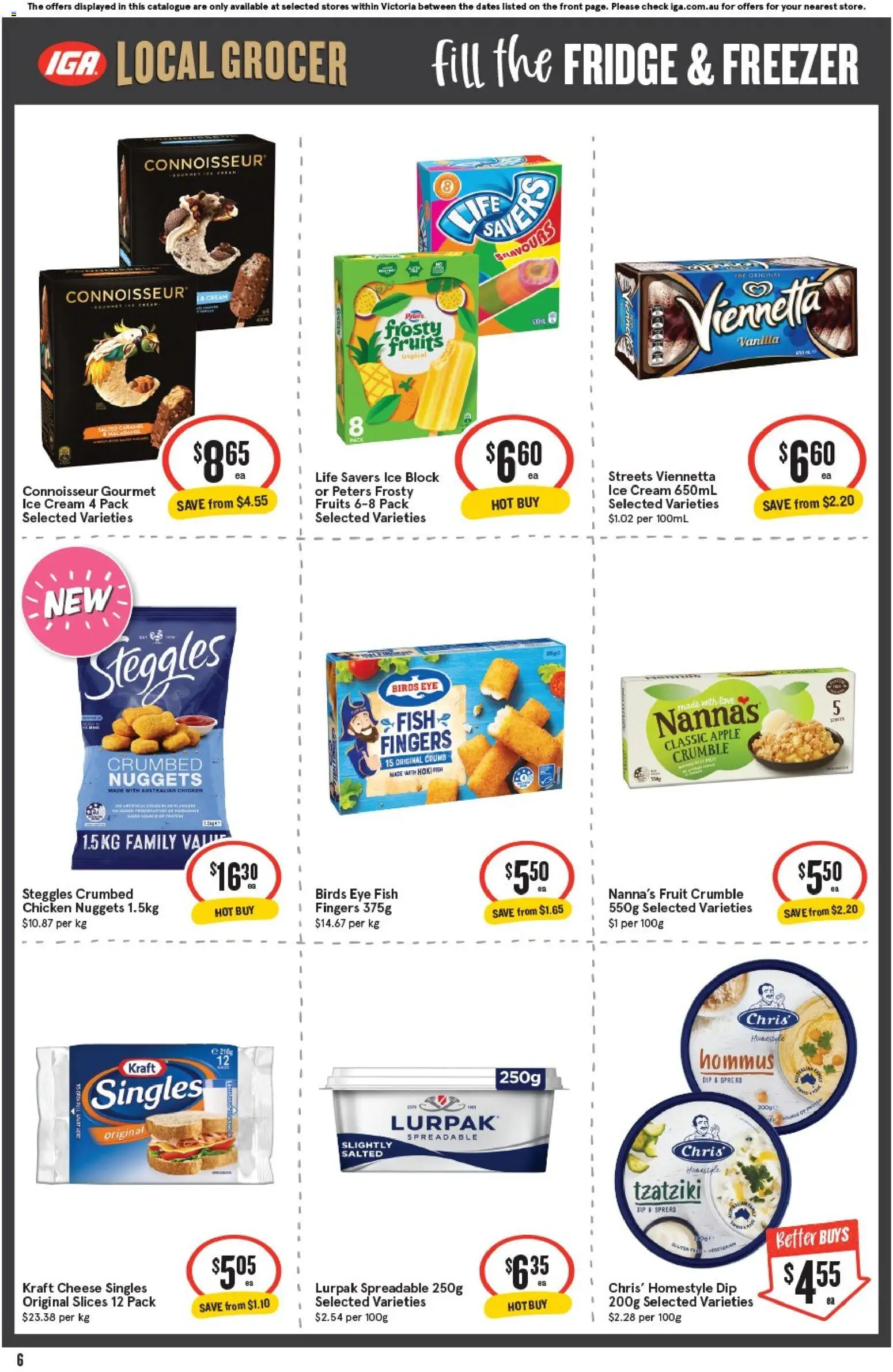 IGA catalogue - valid from 26/08/2026 | Page: 6 | Products: Coffee, Pepsi, Mineral water, Sugar