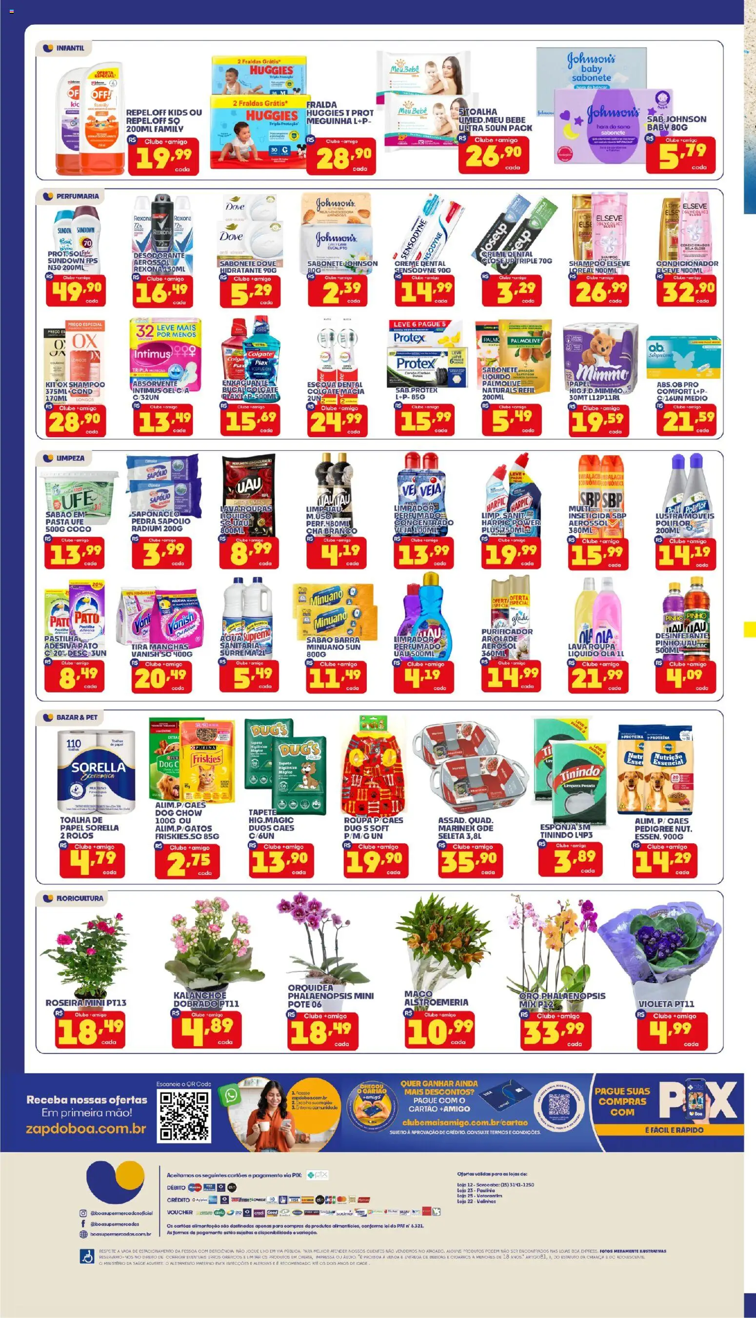 Boa Supermercados Folheto - válido de 04/09/2026 | Página: 4 | Produtos: Esponja, Desodorante, Bebidas, Dove