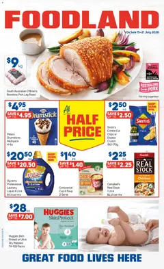 Preview of Foodland catalogue - valid from 15/07/2026