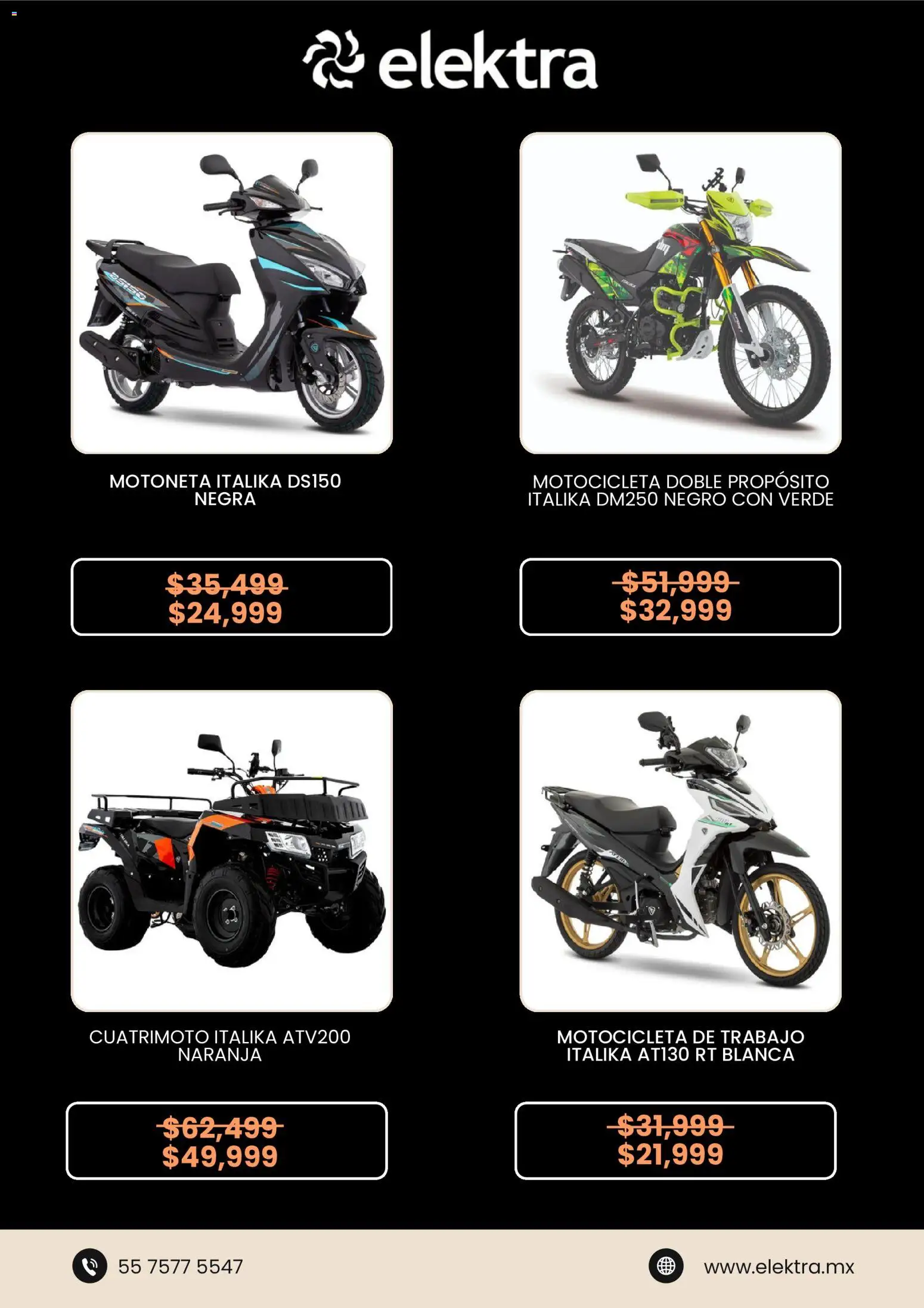 Nuevas ofertas de Elektra válidas en toda la República Mexicana desde el 30/01/2026. ¡Encuentra las mejores ofertas en Elektra catálogo! | Página: 4