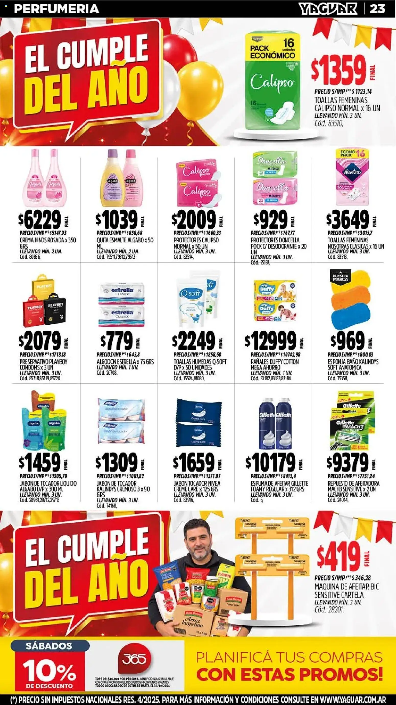 Yaguar - Oferta Semanal Misiones │ válido desde el 26/10/2026 | Página: 25