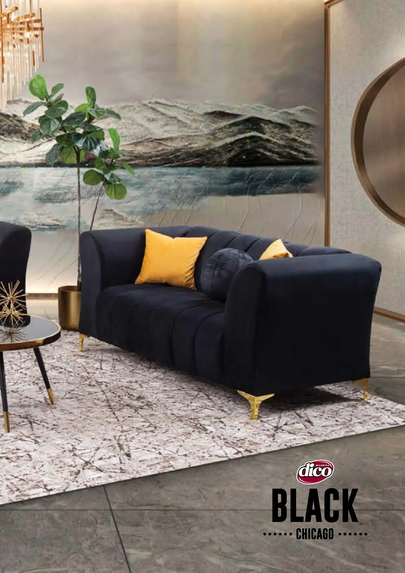 Nuevas ofertas de Muebles Dico válidas en toda la República Mexicana desde el 17.03.2026. ¡Encuentra las mejores ofertas en Muebles Dico catálogo Black Chicago ! | Página: 45