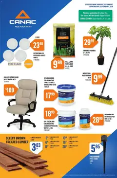 Preview of Canac weekly flyer from shop Canac valid from Sep 3, 2026