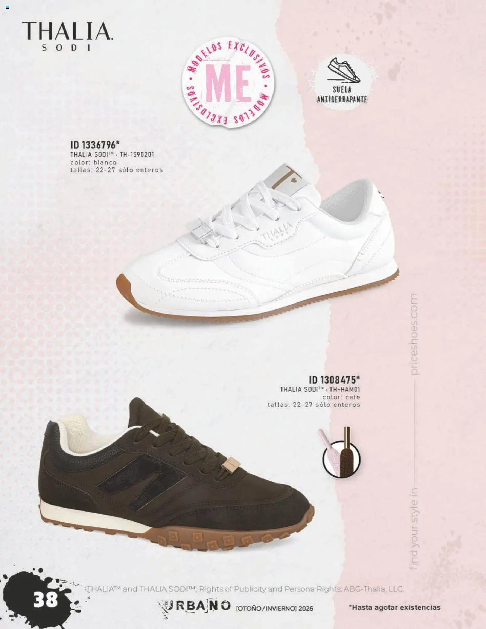 Nuevas ofertas de Price Shoes válidas en toda la República Mexicana desde el 31/07/2026. ¡Encuentra las mejores ofertas en Price Shoes catálogo Urbano! | Página: 38 | Productos: Café