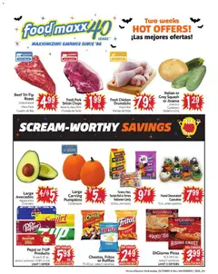 Preview of FoodMaxx weekly ads valid from 10/21/2026