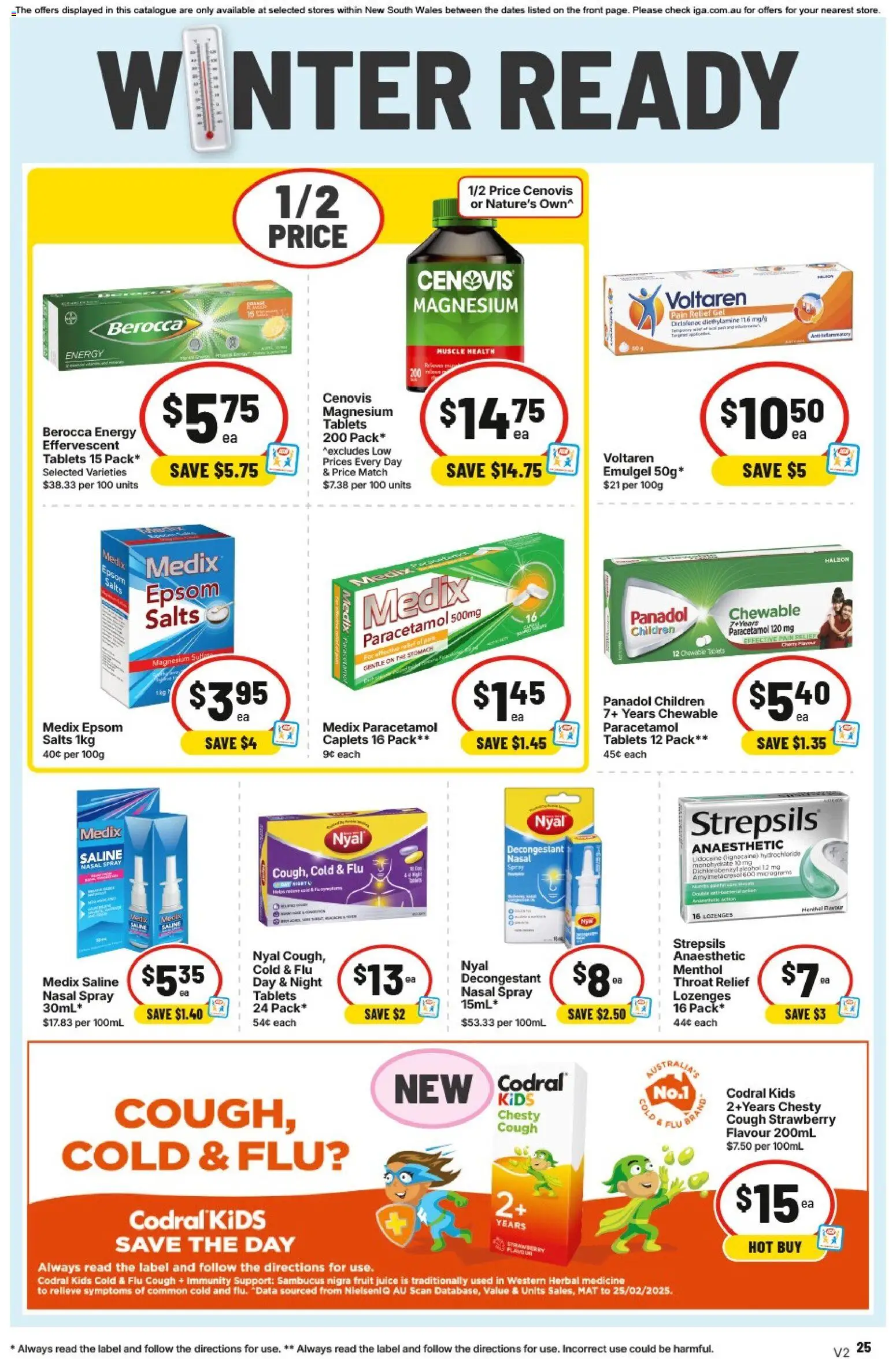 IGA catalogue - valid from 13.05.2026 | Page: 26 | Products: Juice, Herbal, Nasal spray, Tablets