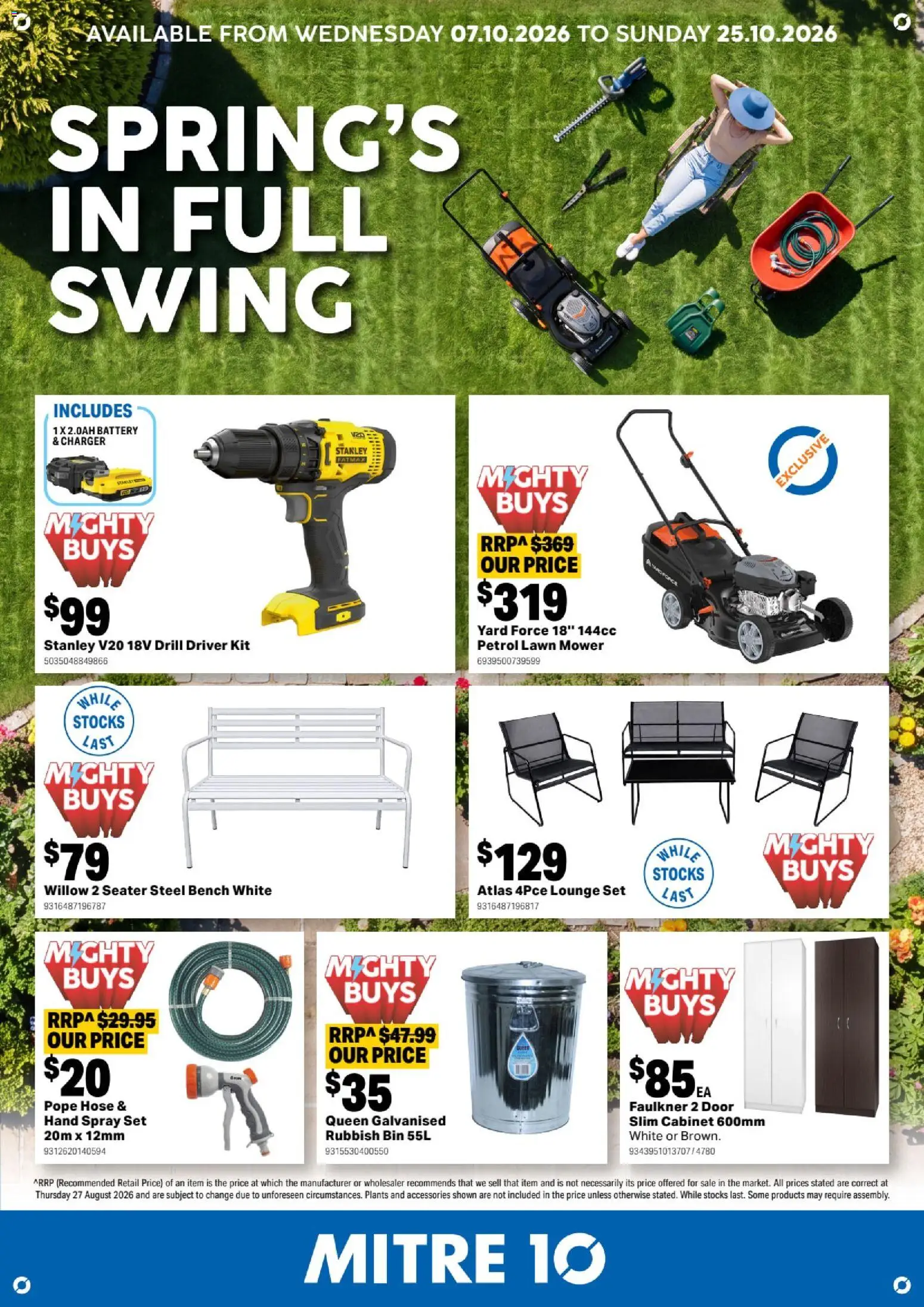 Mitre 10 catalogue - valid from 07/10/2026 | Page: 1