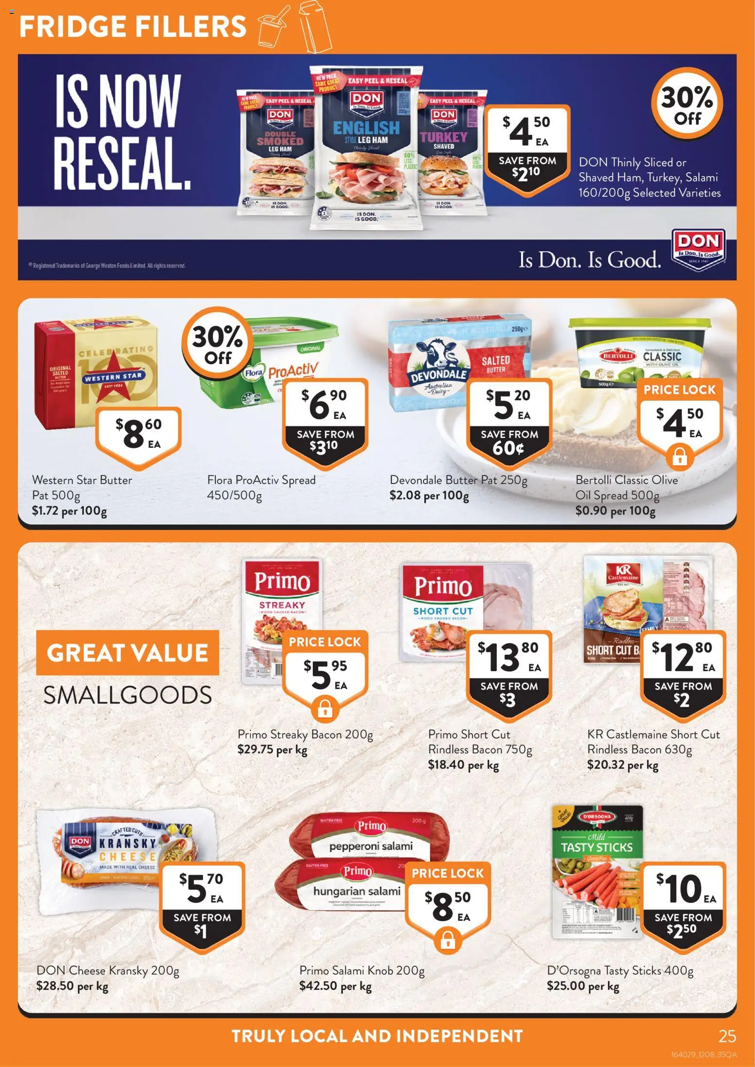 Foodworks catalogue - valid from 12/08/2026 | Page: 25 | Products: Dairy, Salami, Ham, Wood