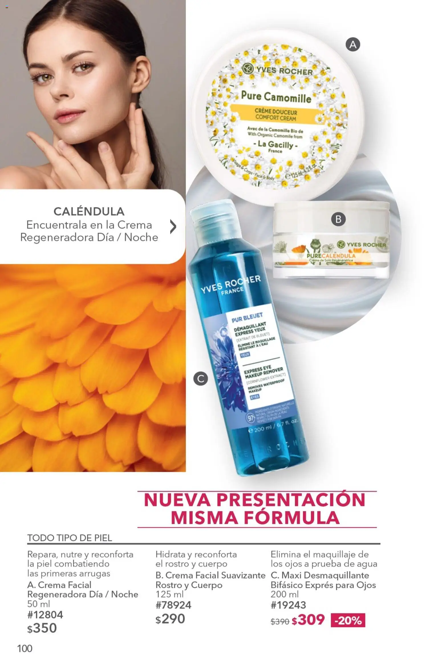 Nuevas ofertas de Yves Rocher válidas en toda la República Mexicana desde el 04/08/2026. ¡Encuentra las mejores ofertas en Yves Rocher campaña 11 2026! | Página: 104 | Productos: Agua, Suavizante, Body, Maquillaje