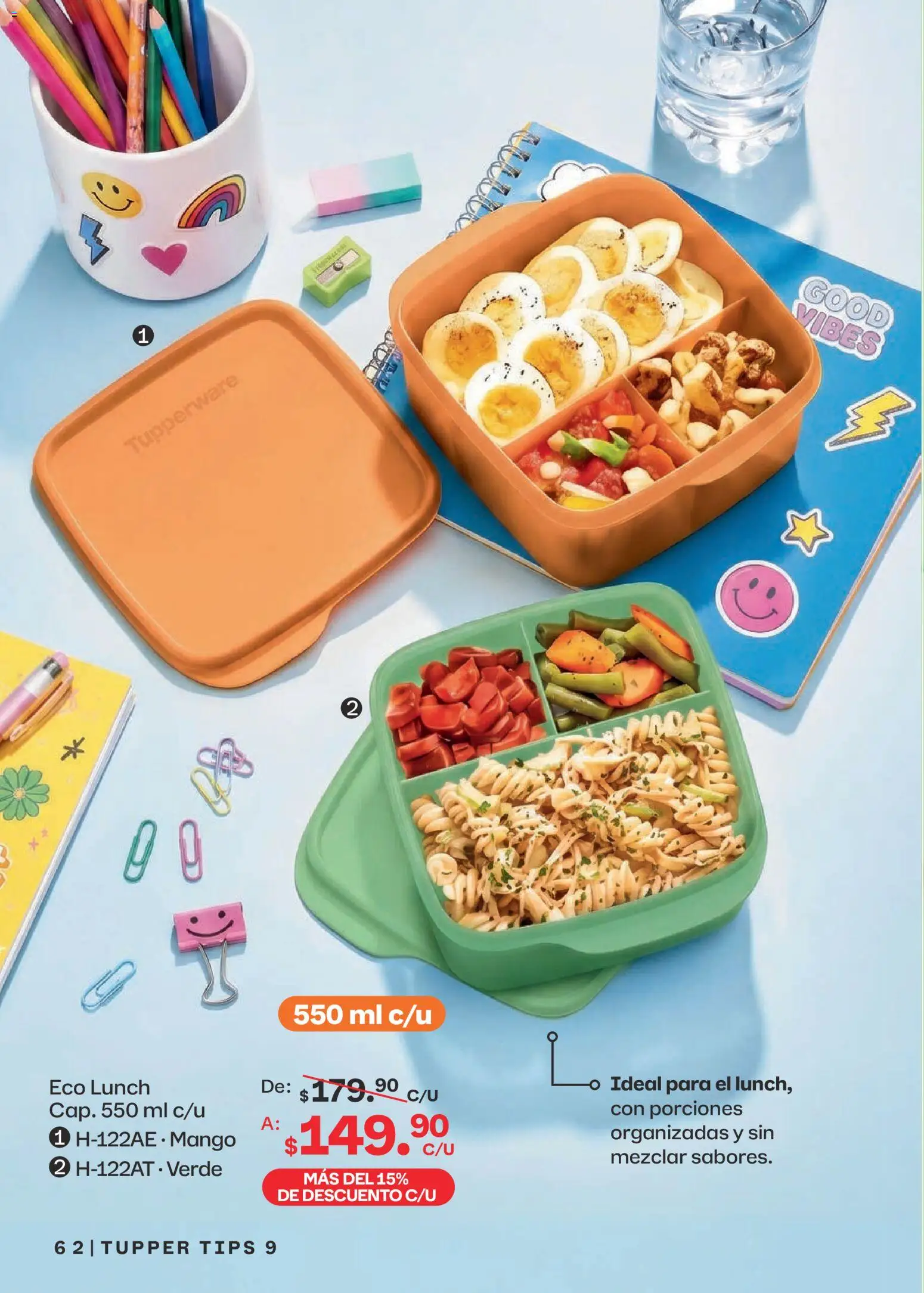 Nuevas ofertas de Tupperware válidas en toda la República Mexicana desde el 10/08/2026. ¡Encuentra las mejores ofertas en Tupperware catálogo! | Página: 62 | Productos: Mango, Tupper