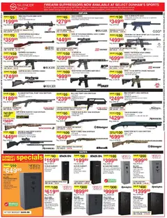 Preview of Dunham's Sports weekly ads valid from 09/05/2026 | Page: 4 | Products: Safe, Pump, Shotgun, Gun