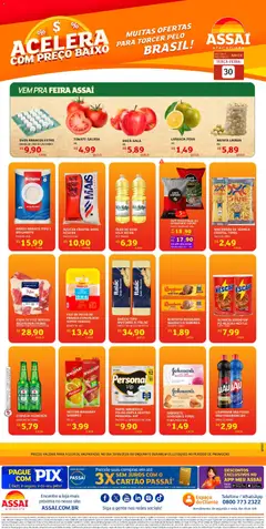 Assaí Atacadista ofertas - GO - Pré-Visualização do folheto da loja Assaí Atacadista, válido de 30/06/2026