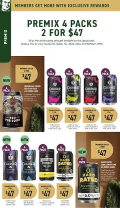 Preview of Dan Murphy's catalogue - valid from 11.06.2026 | Page: 31 | Products: Vodka, Sugar, Lime, Raspberry